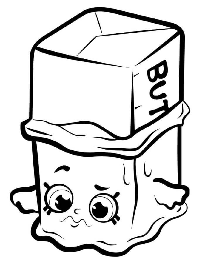 Shopkins (6) Boyama Sayfası