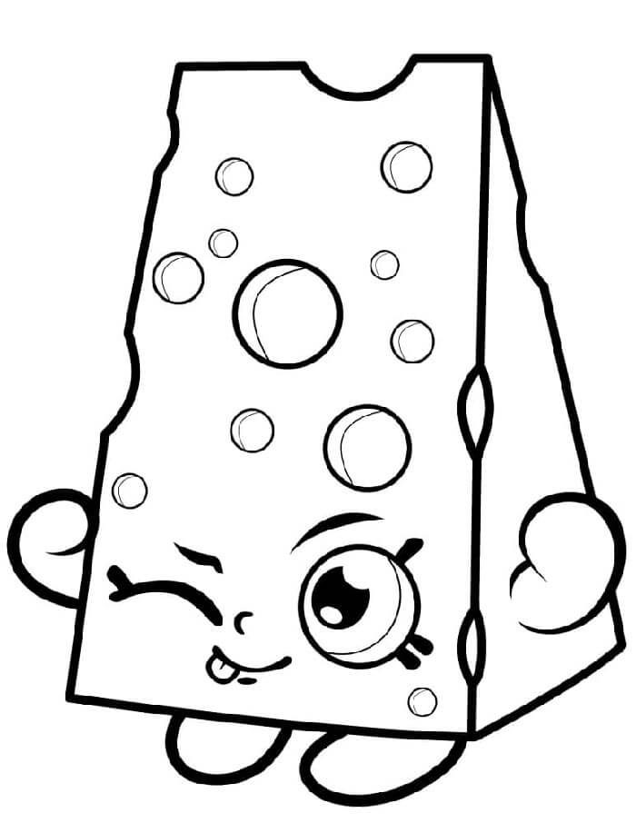 Shopkins (8) Boyama Sayfası