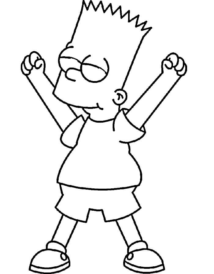 Simpsonlar (11) Boyama Sayfası