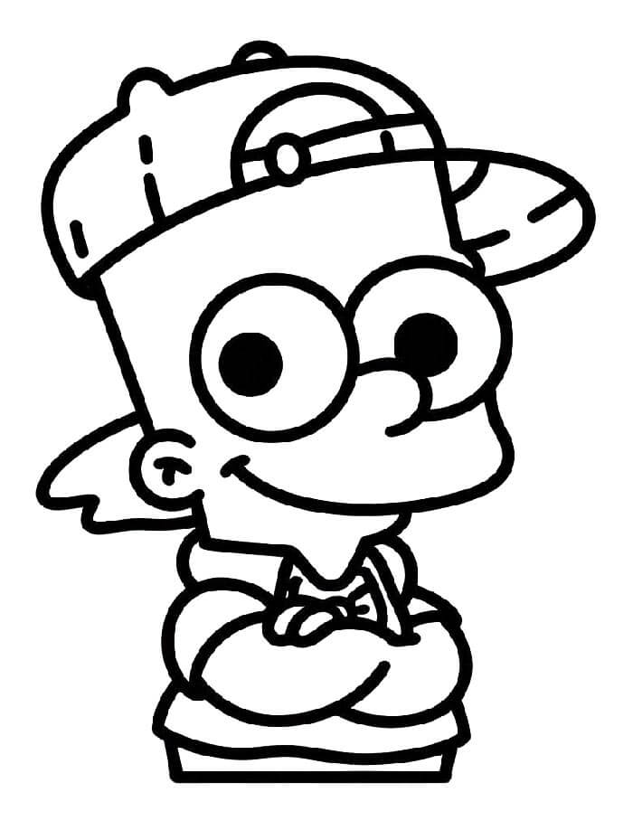 Simpsonlar (6) Boyama Sayfası