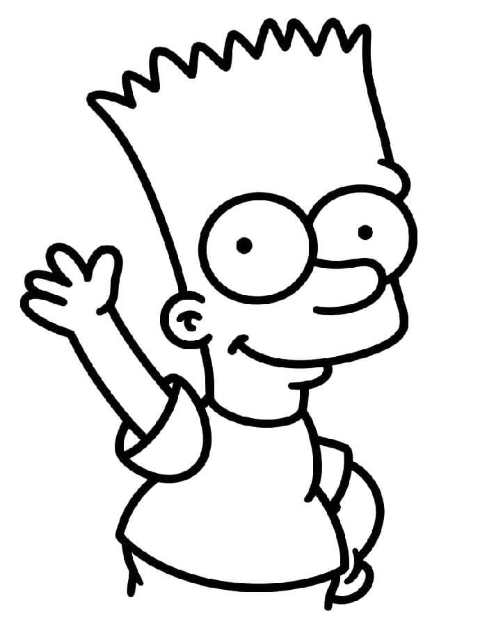 Simpsonlar (7) Boyama Sayfası