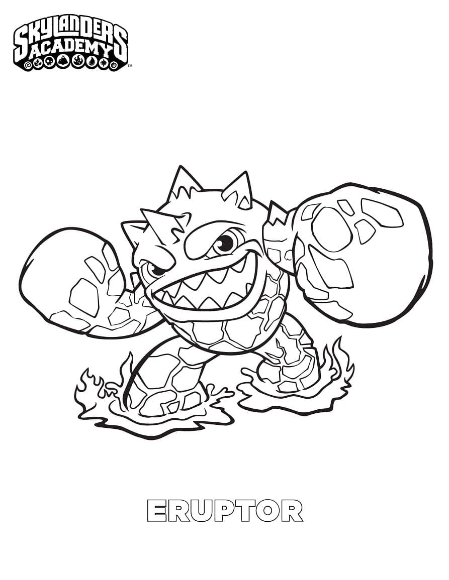 Skylanders (6) Boyama Sayfası