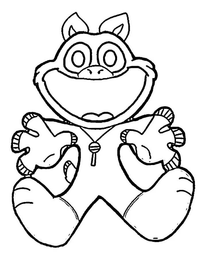 Smiling Critters (14) Boyama Sayfası