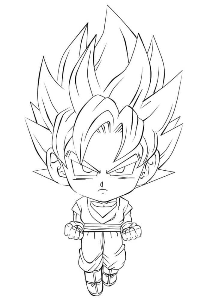 Son Goku (10) Boyama Sayfası