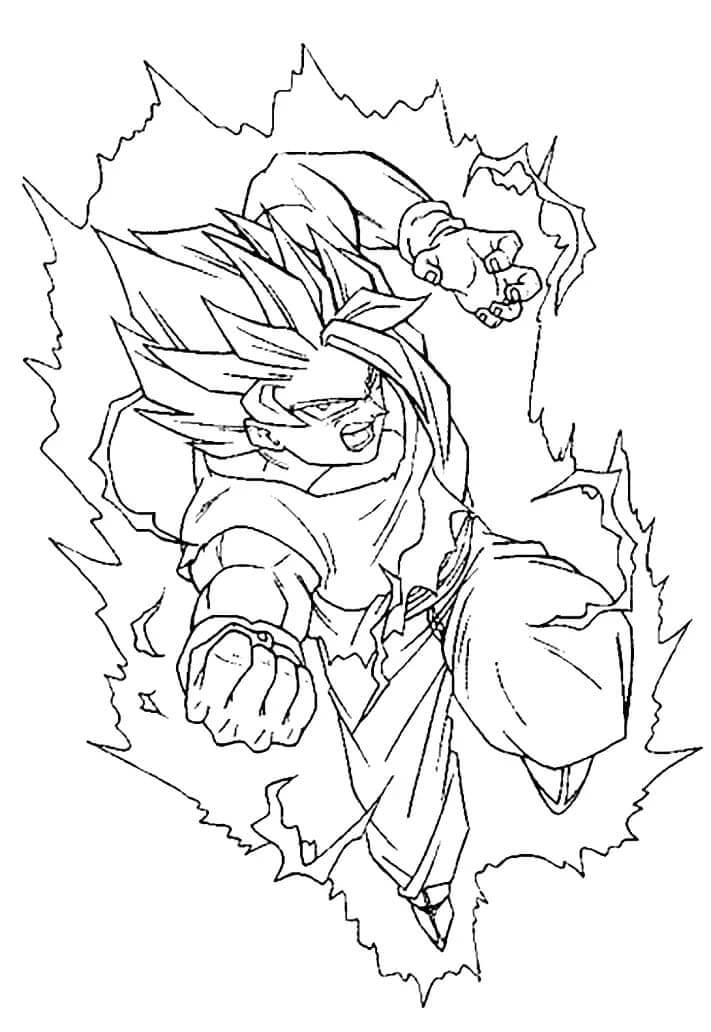 Son Goku (11) Boyama Sayfası