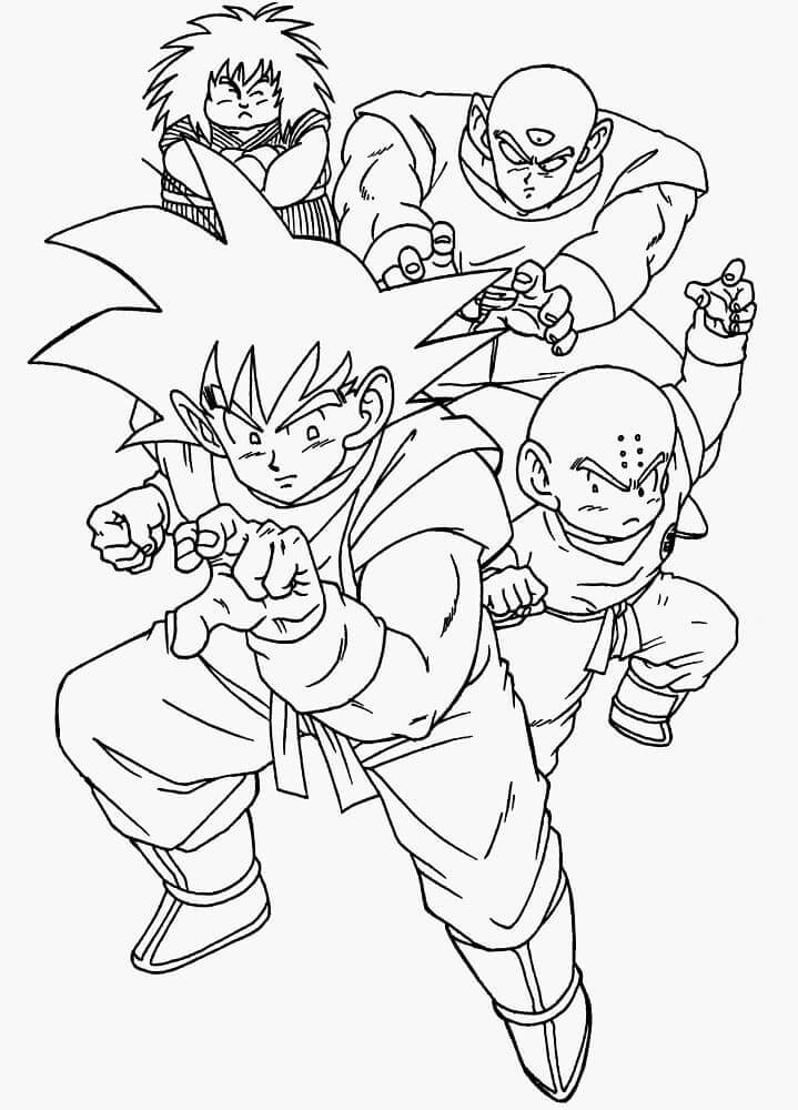 Son Goku (14) Boyama Sayfası