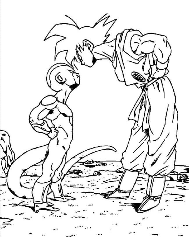 Son Goku (15) Boyama Sayfası