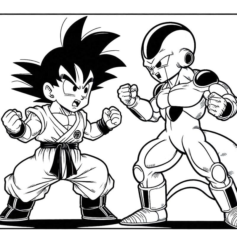 Son Goku (2) Boyama Sayfası
