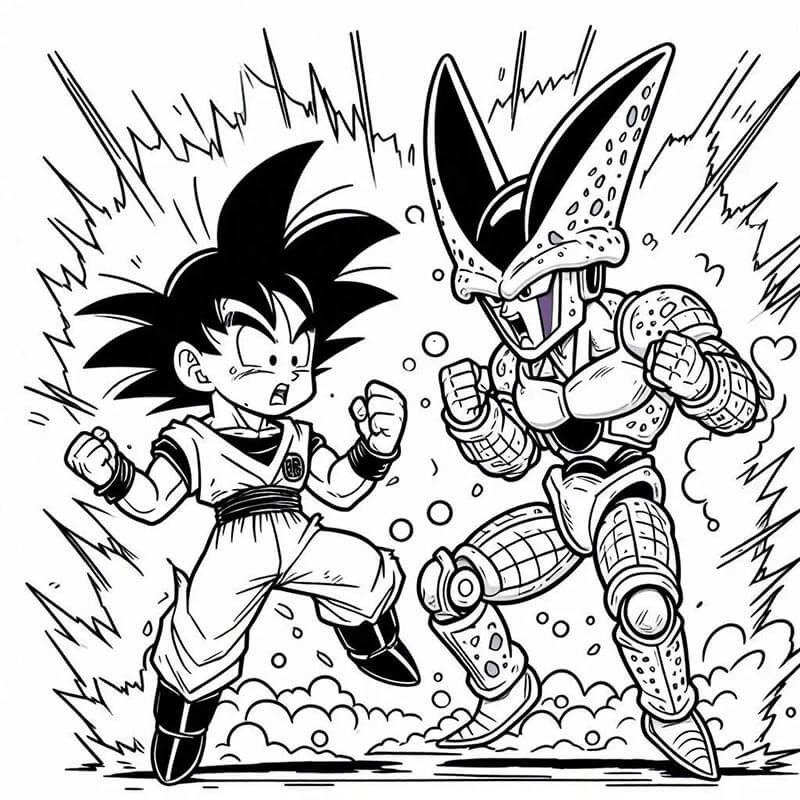 Son Goku (3) Boyama Sayfası