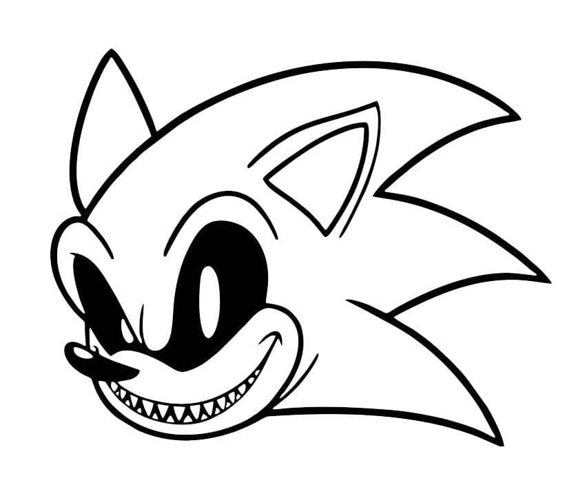 Sonic Exe (1) Boyama Sayfası