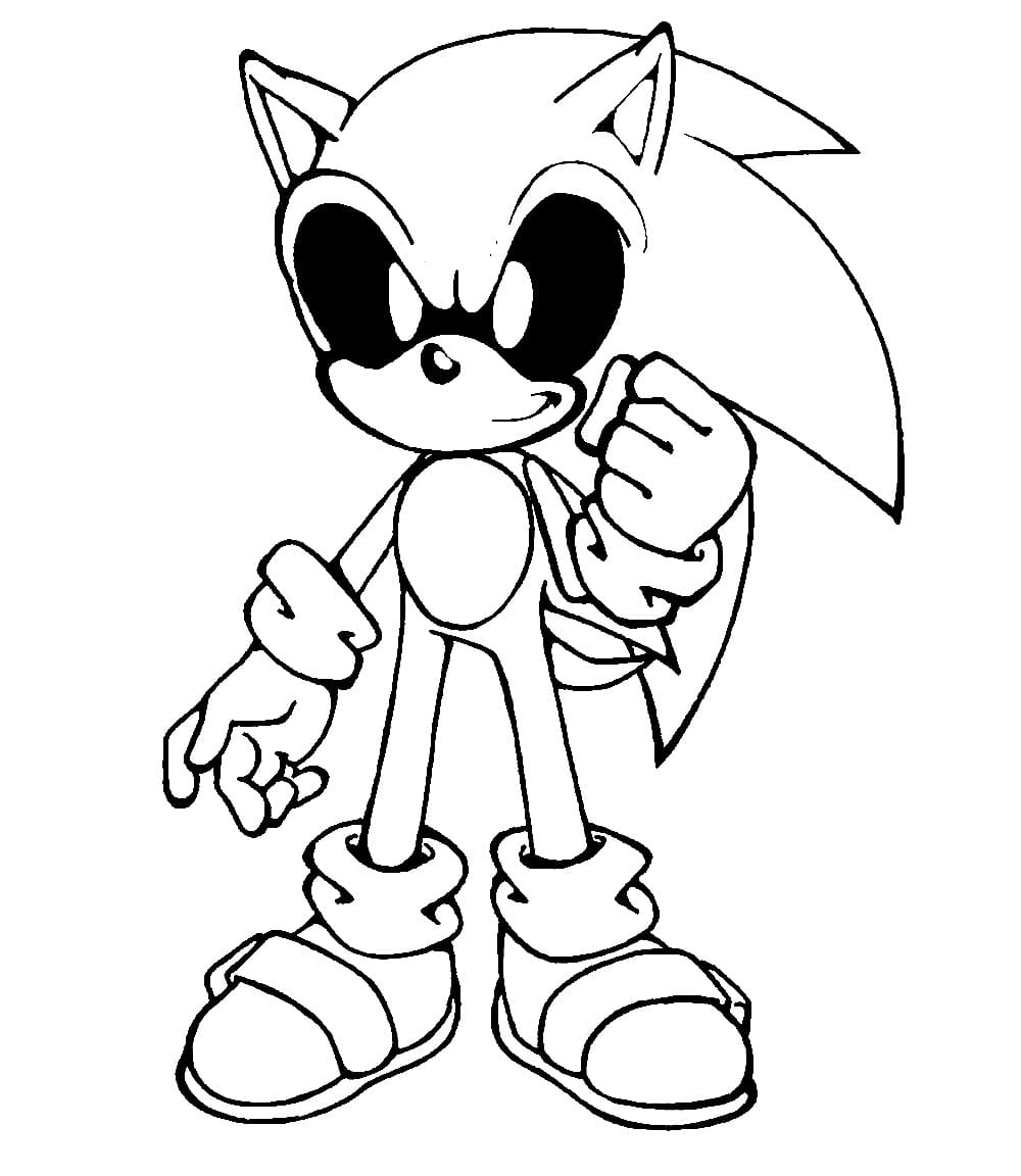Sonic Exe (11) Boyama Sayfası