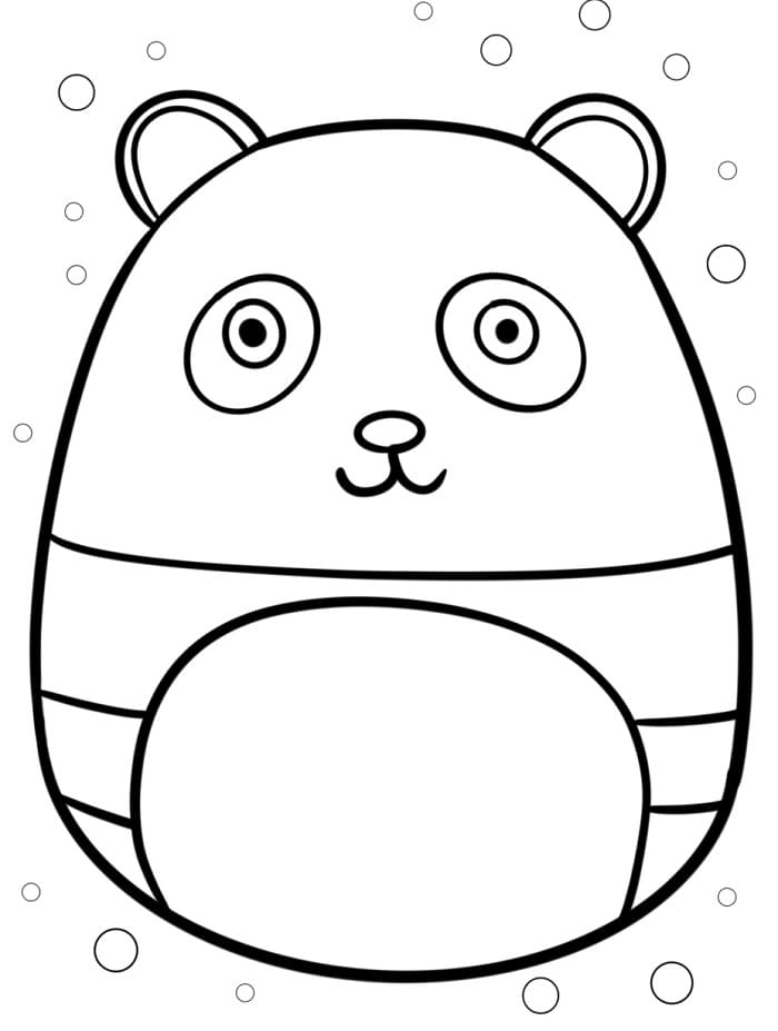 Squishmallow Boyama Sayfaları