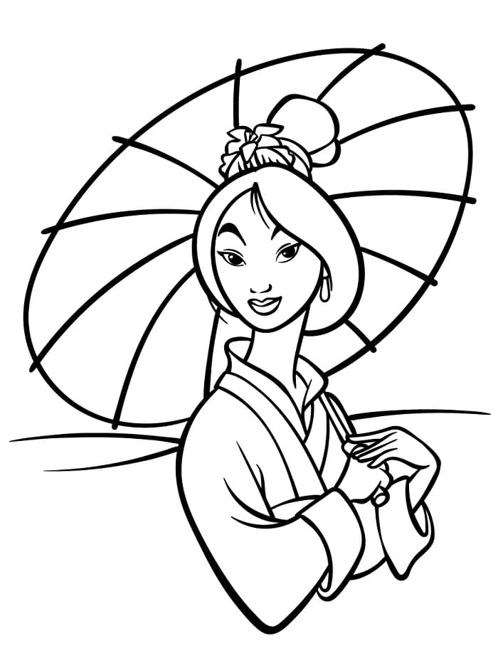 Mulan Boyama Sayfaları