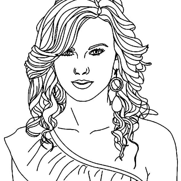 Taylor Swift (7) Boyama Sayfası