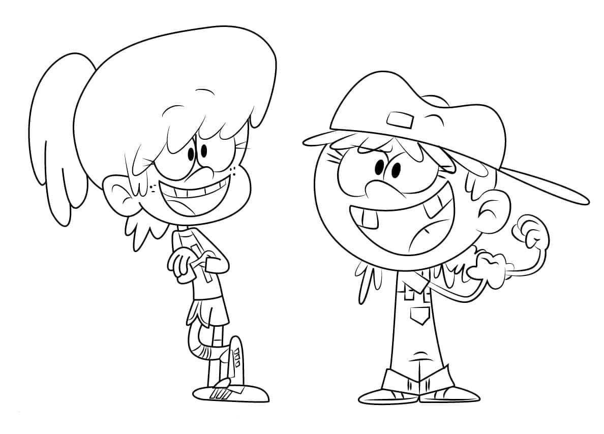 The Loud House (1) Boyama Sayfası