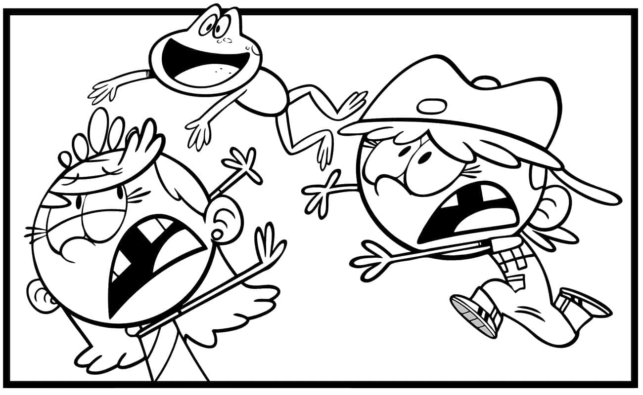 The Loud House (13) Boyama Sayfası