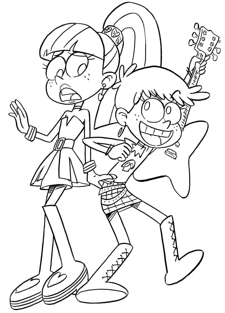 The Loud House (6) Boyama Sayfası