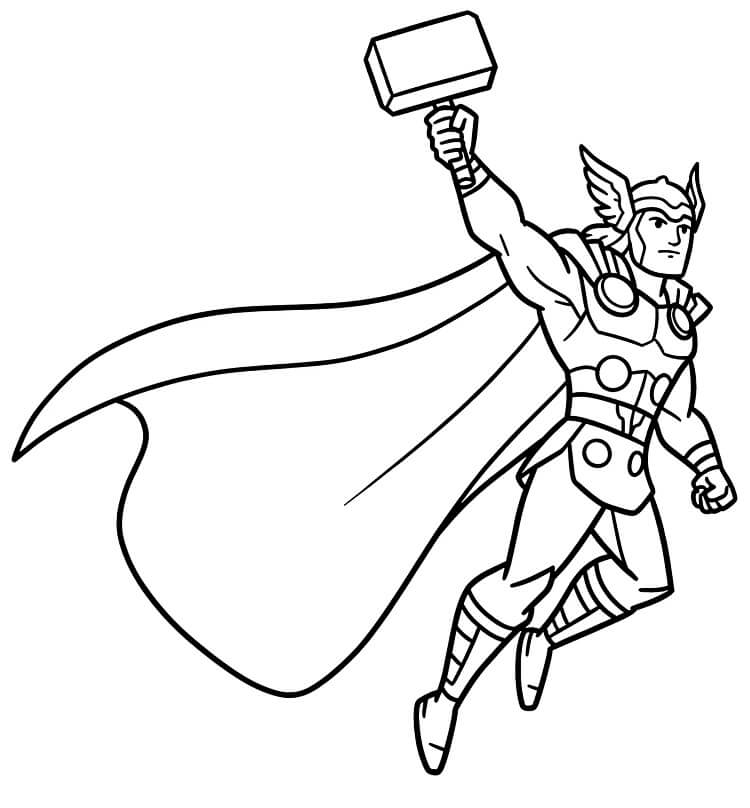Thor (11) Boyama Sayfası