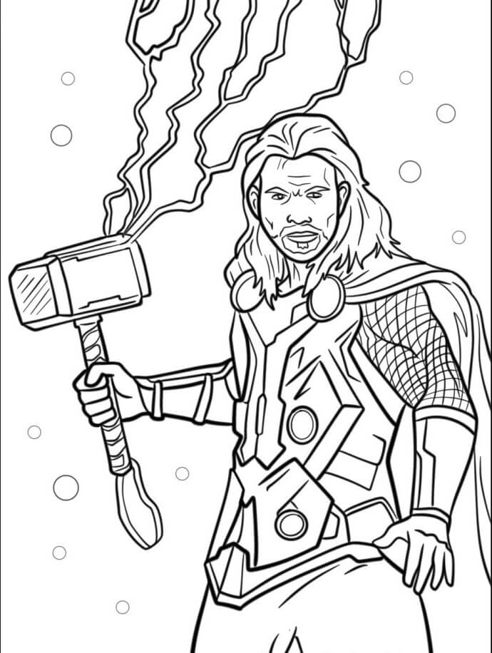 Thor (2) Boyama Sayfası