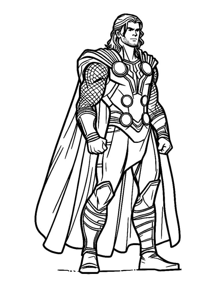 Thor (3) Boyama Sayfası