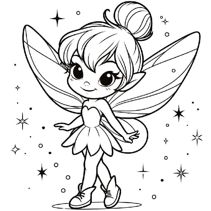 Tinker Bell (1) Boyama Sayfası