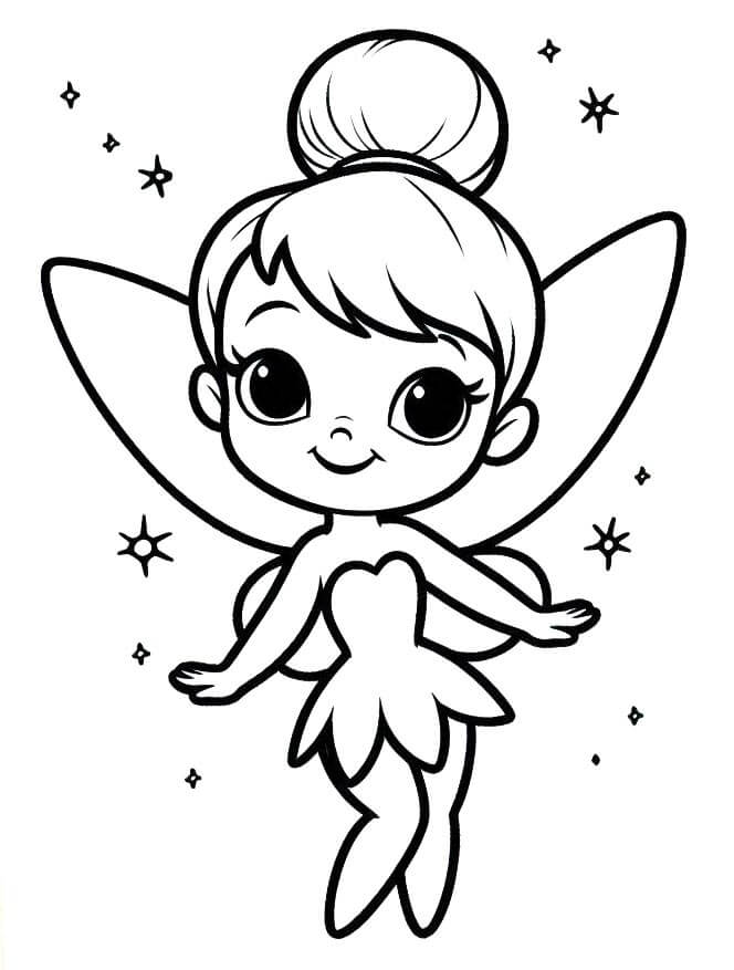 Tinker Bell (10) Boyama Sayfası