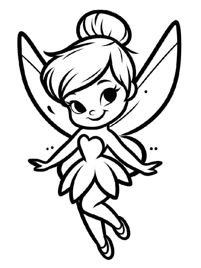 Tinker Bell (3) Boyama Sayfası