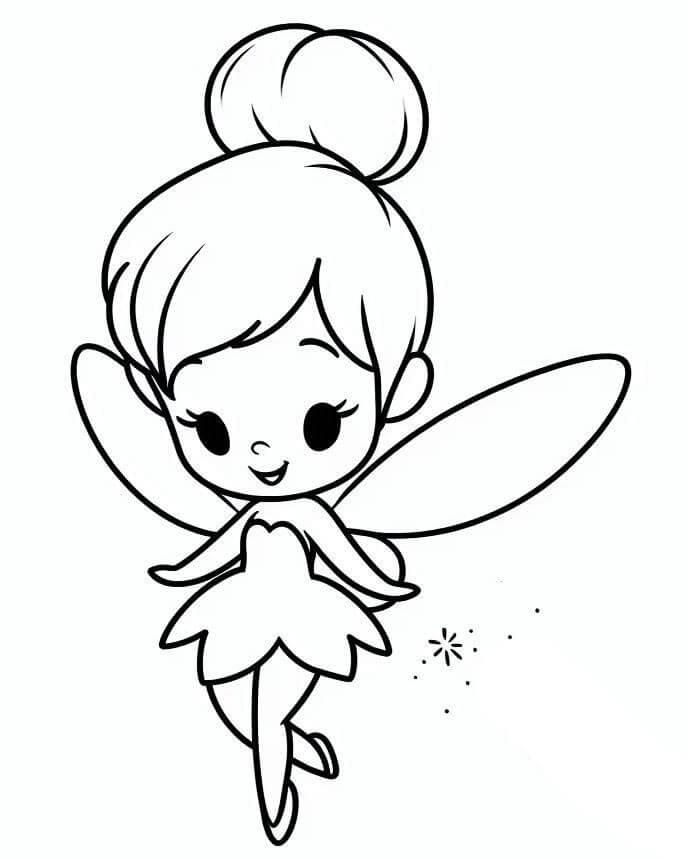 Tinker Bell (4) Boyama Sayfası
