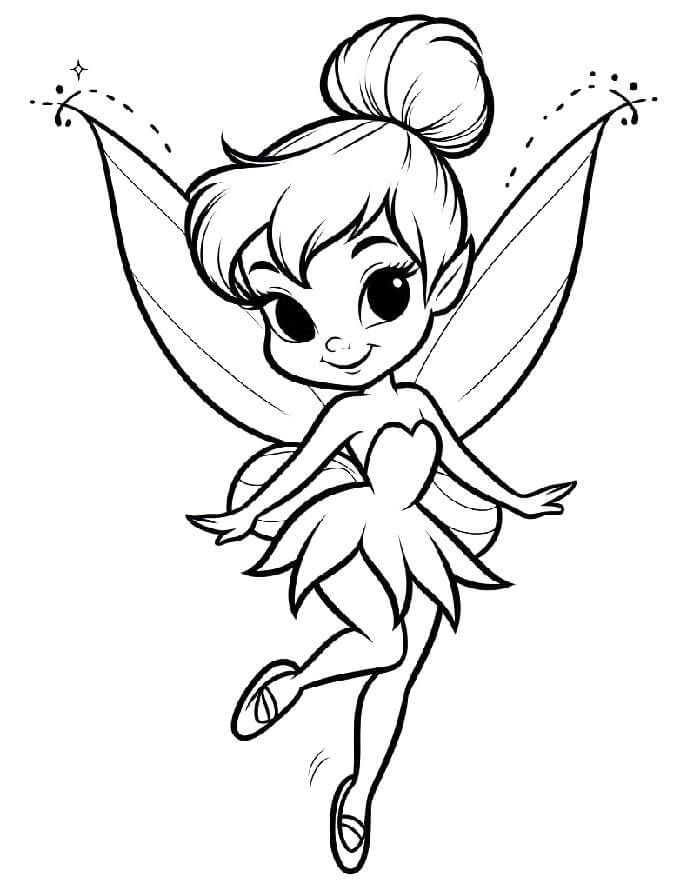 Tinker Bell (6) Boyama Sayfası