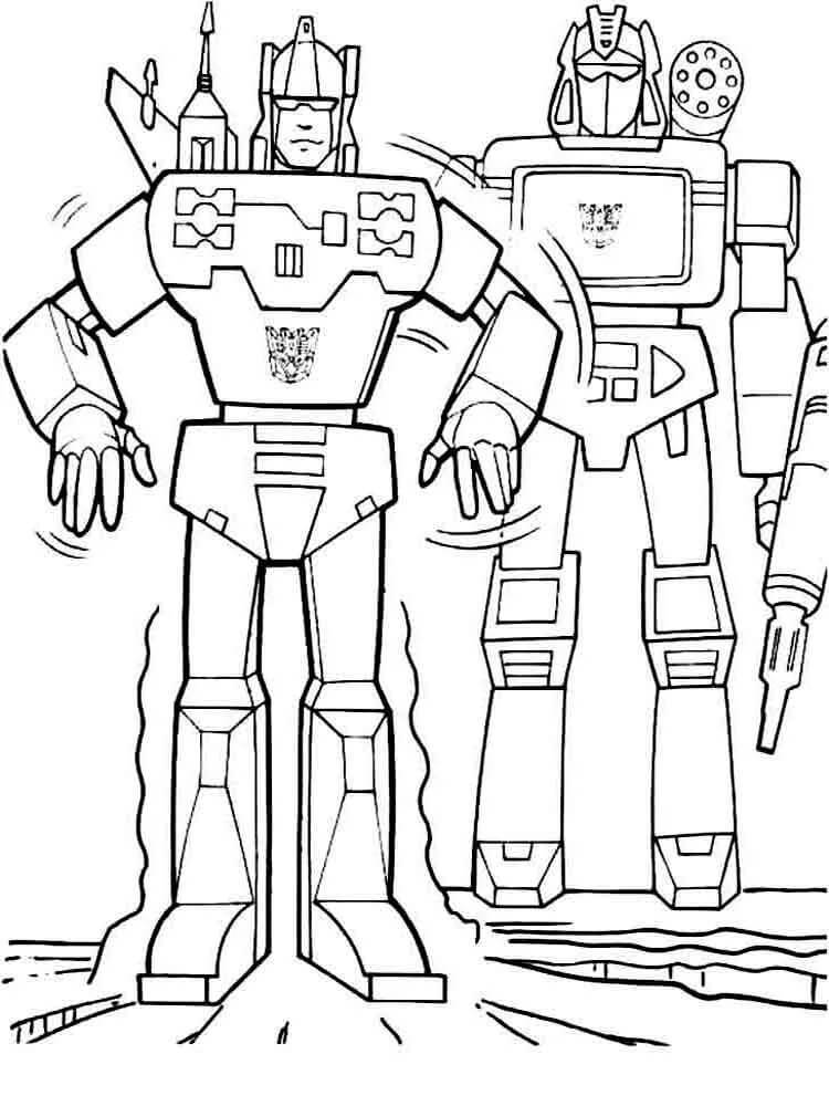 Transformers (15) Boyama Sayfası