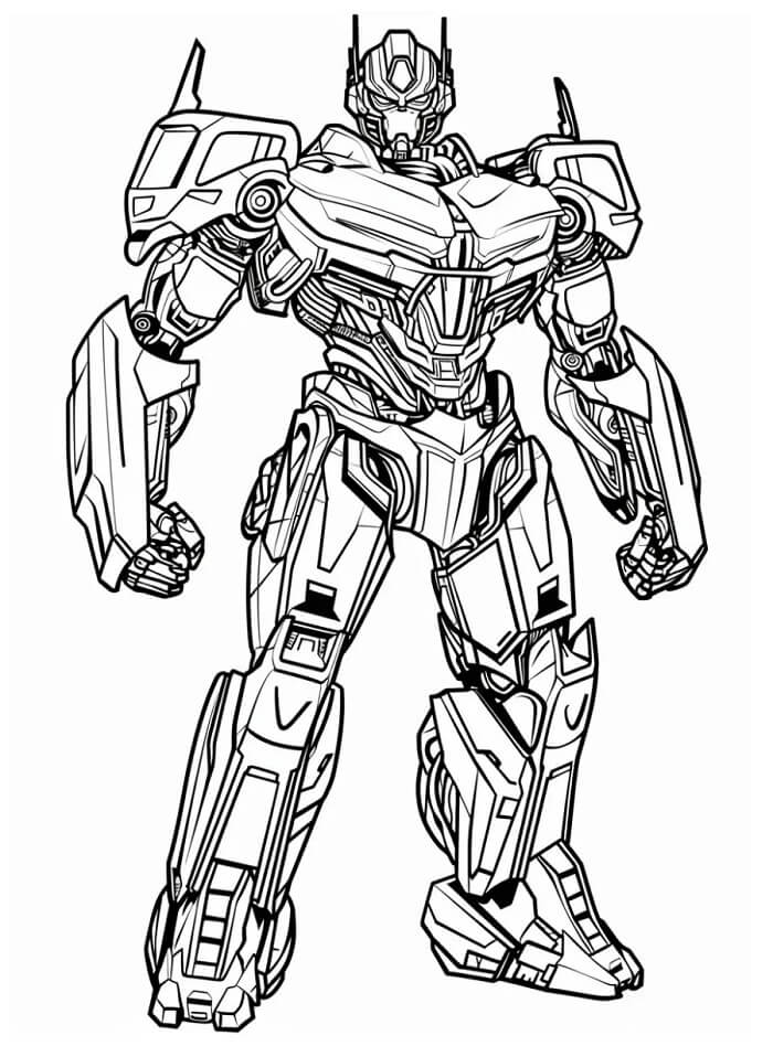 Transformers (4) Boyama Sayfası