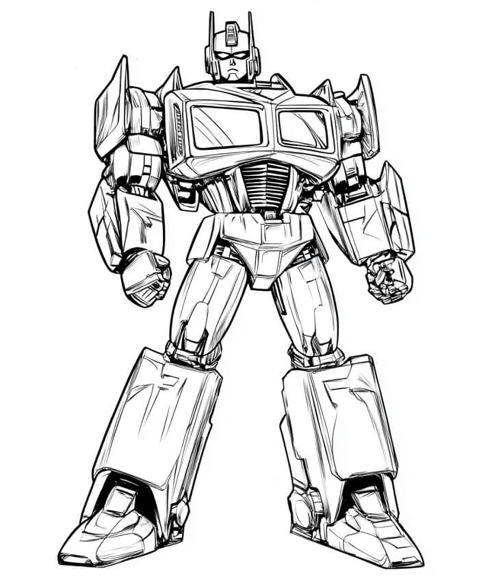 Transformers (6) Boyama Sayfası