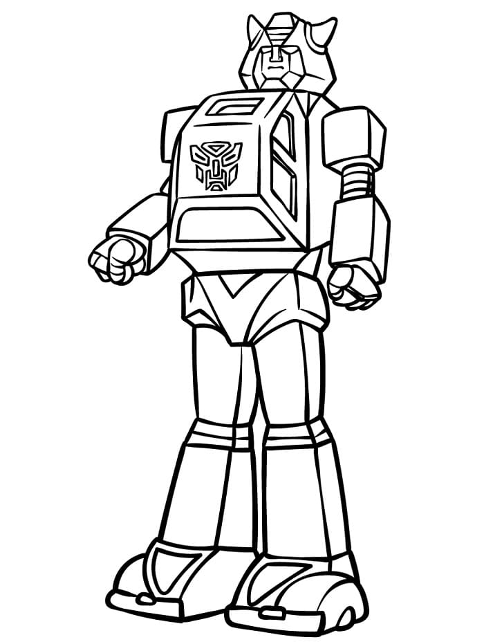 Transformers Karakterleri Boyama Sayfası