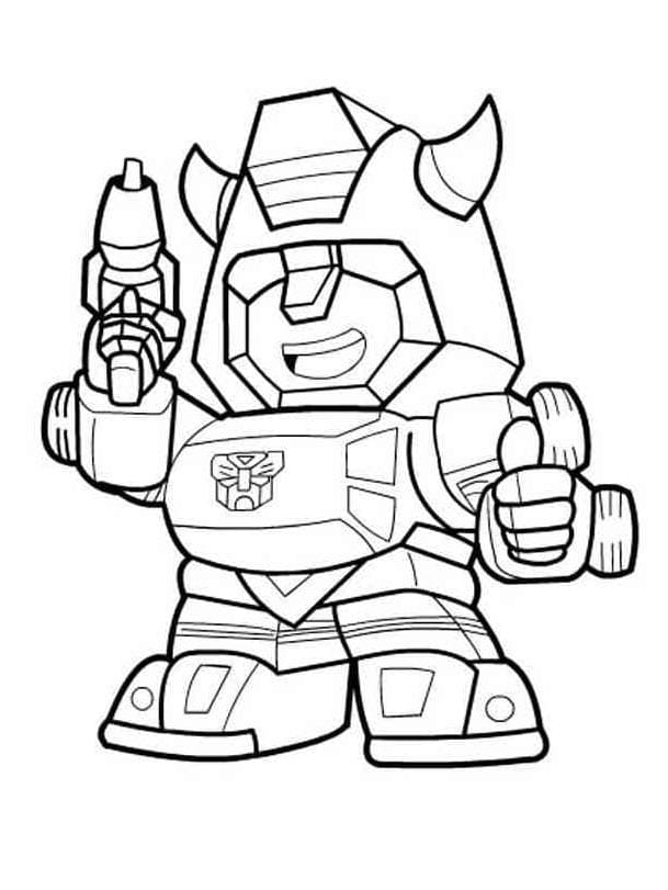 Transformers Yazıcı Dostu Boyama Sayfası