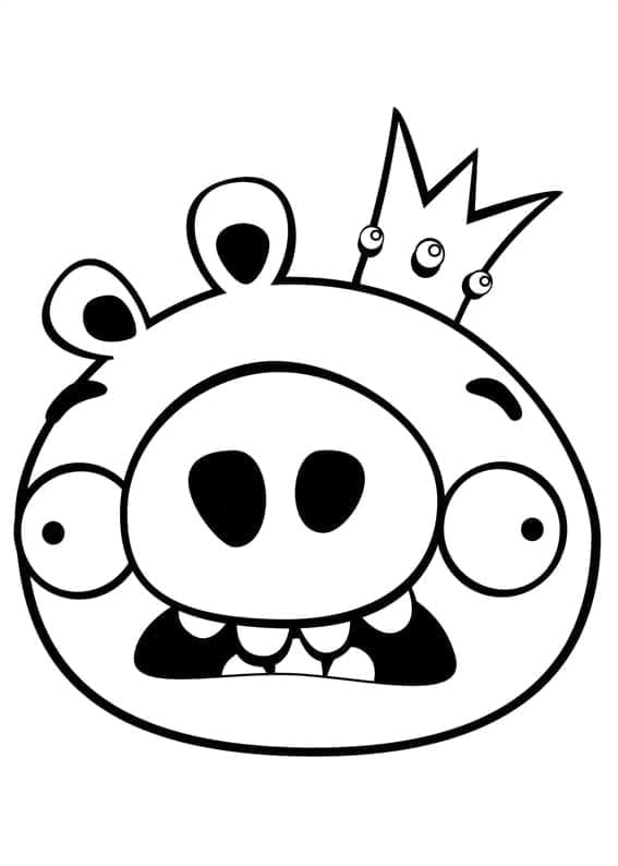 Ücretsiz Angry Birds Resmi Boyama Sayfası
