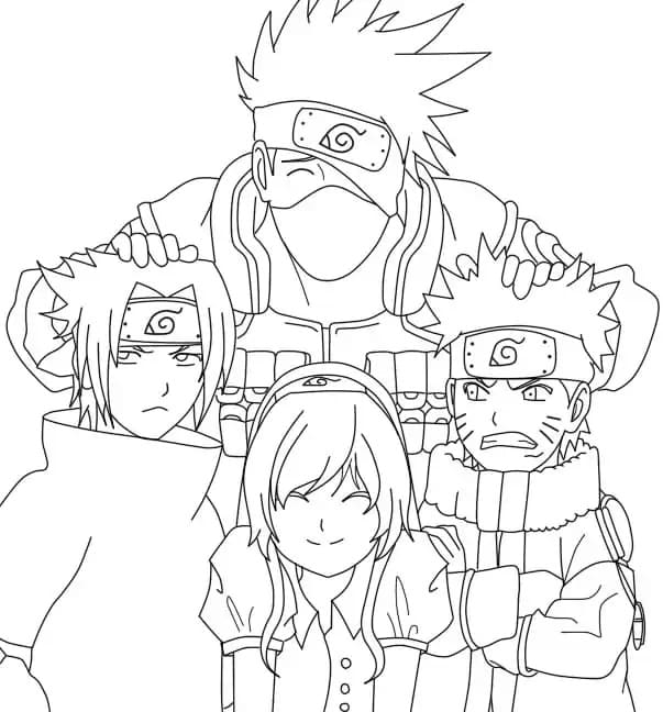 Naruto Boyama Sayfaları