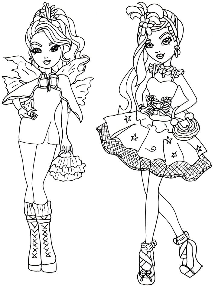Ever After High Boyama Sayfaları