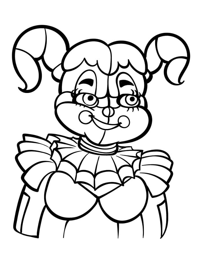 Ücretsiz FNAF Boyama Sayfası
