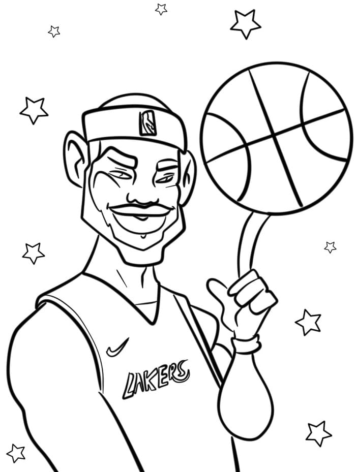 Ücretsiz LeBron James Boyama Sayfası
