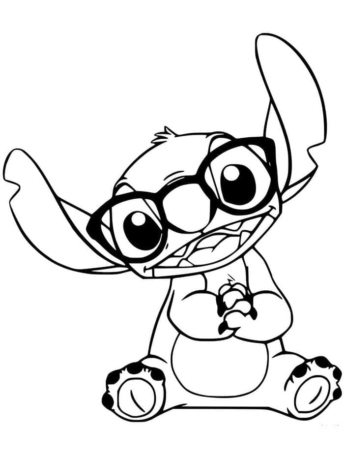 Ücretsiz Lilo ve Stitch Boyama Sayfası