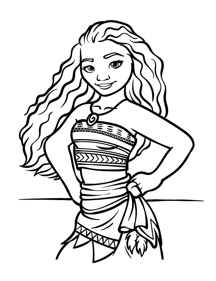 Moana Boyama Sayfaları