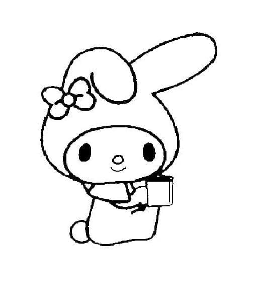 Ücretsiz My Melody Boyama Sayfası