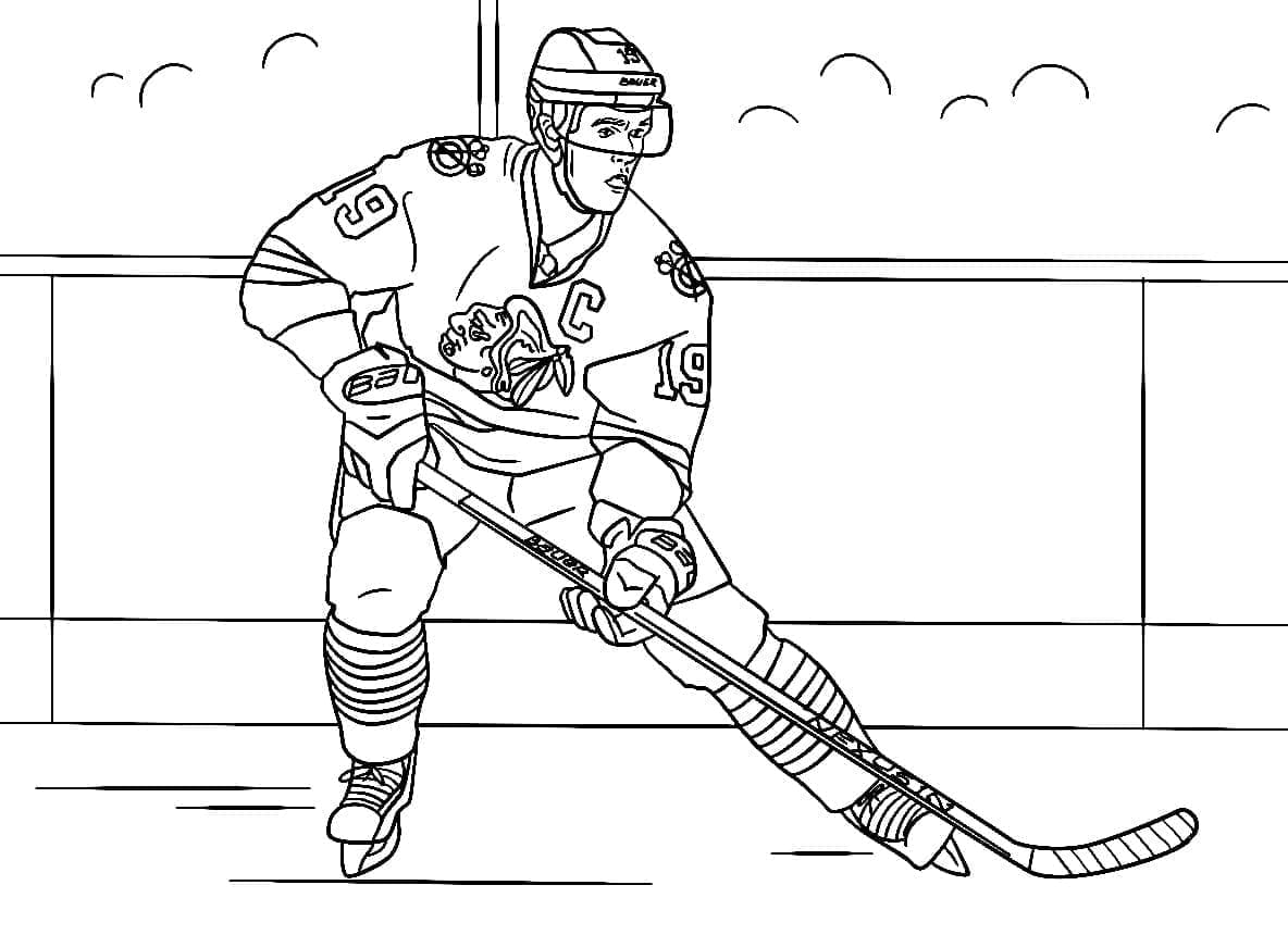 Ücretsiz NHL Boyama Sayfası