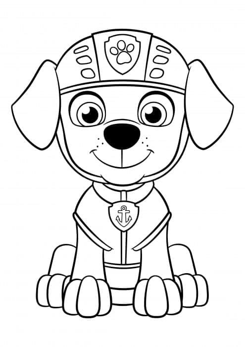 Ücretsiz Paw Patrol Boyama Sayfası