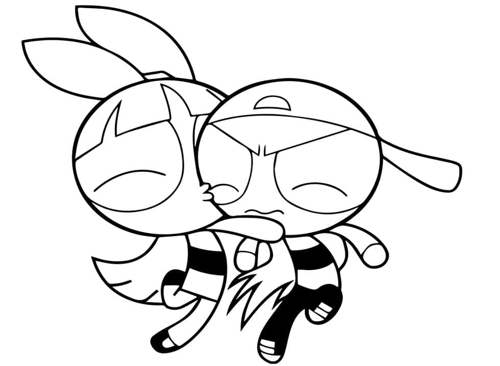 Ücretsiz Powerpuff Girls Yazdırılabilir Boyama Sayfası