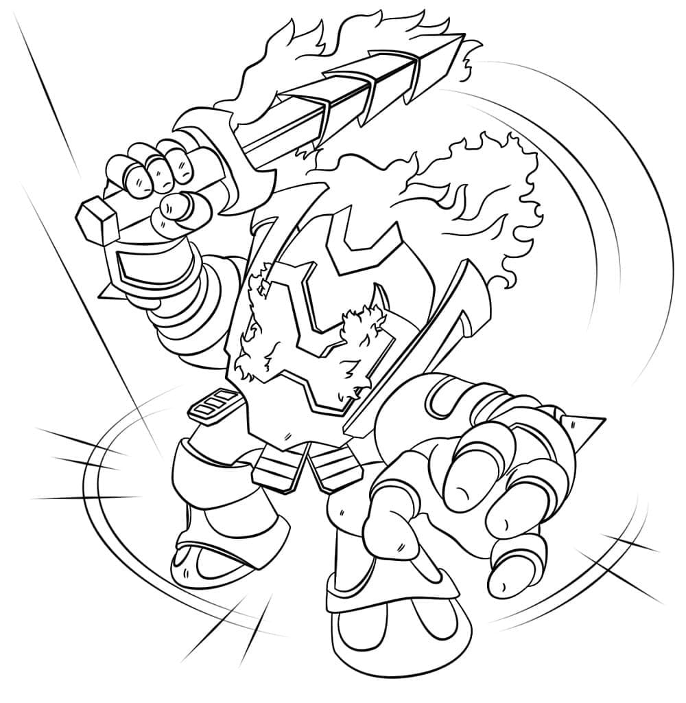 Ücretsiz Skylanders Boyama Sayfası