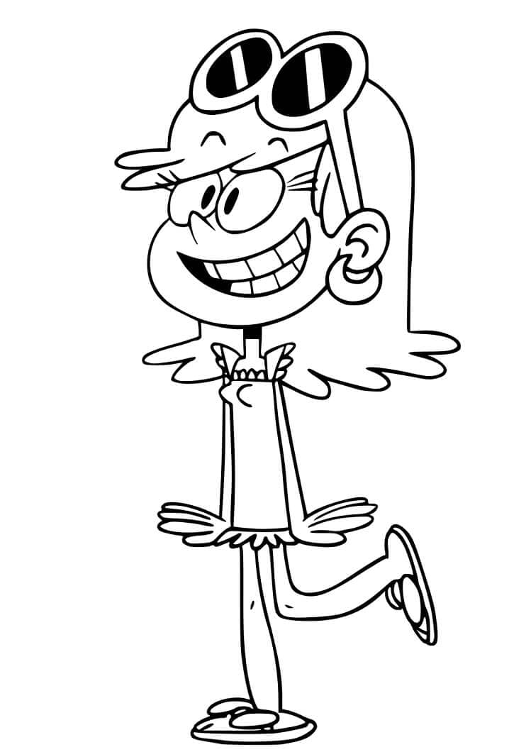 Ücretsiz The Loud House Boyama Sayfası