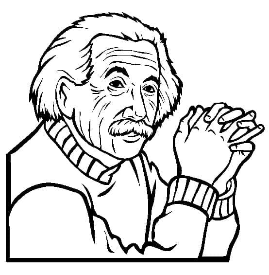 Albert Einstein Boyama Sayfaları