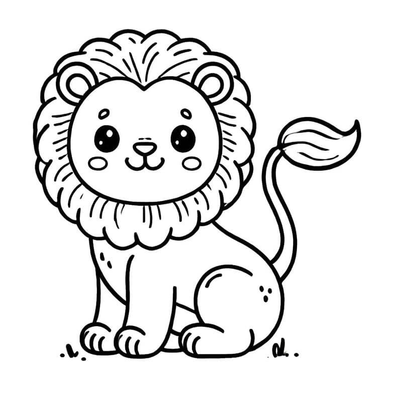 Aslan Boyama Sayfaları