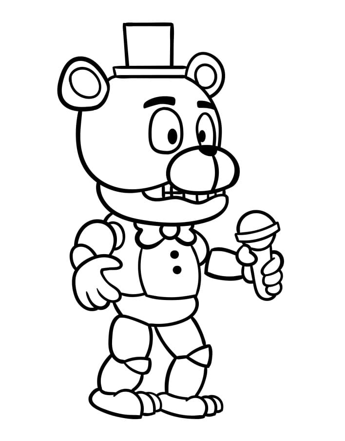 FNAF Boyama Sayfaları